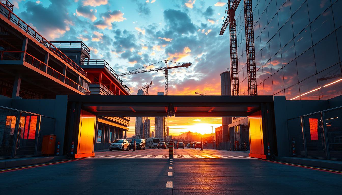 5 vantagens dos portões motorizados para obras modernas na região