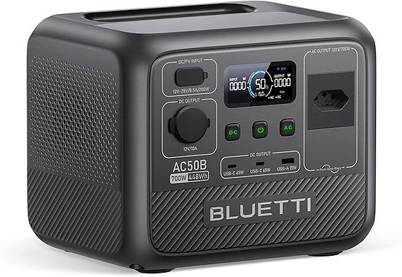 BLUETTI AC50B Para Trabalho e Estudo Quando Ficar sem Energia em Casa