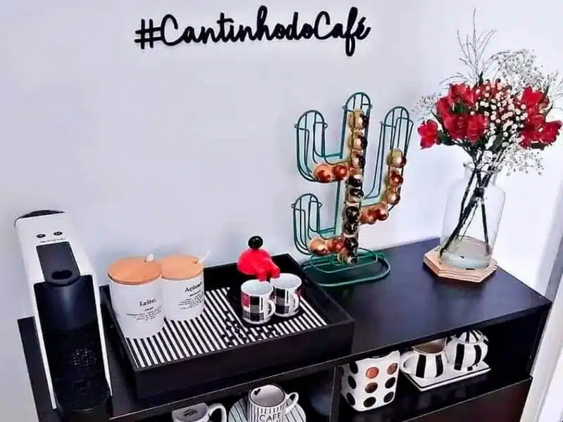 Qual o melhor local para fazer o cantinho do café?