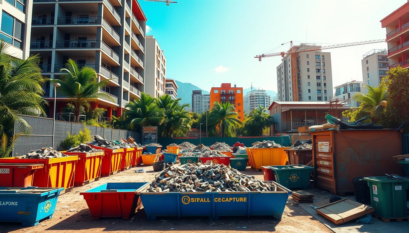 Onde alugar contêiner para entulho em obras de Ribeirão Preto