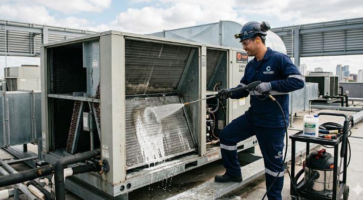 Por que a higienização do ar é crucial em edifícios comerciais