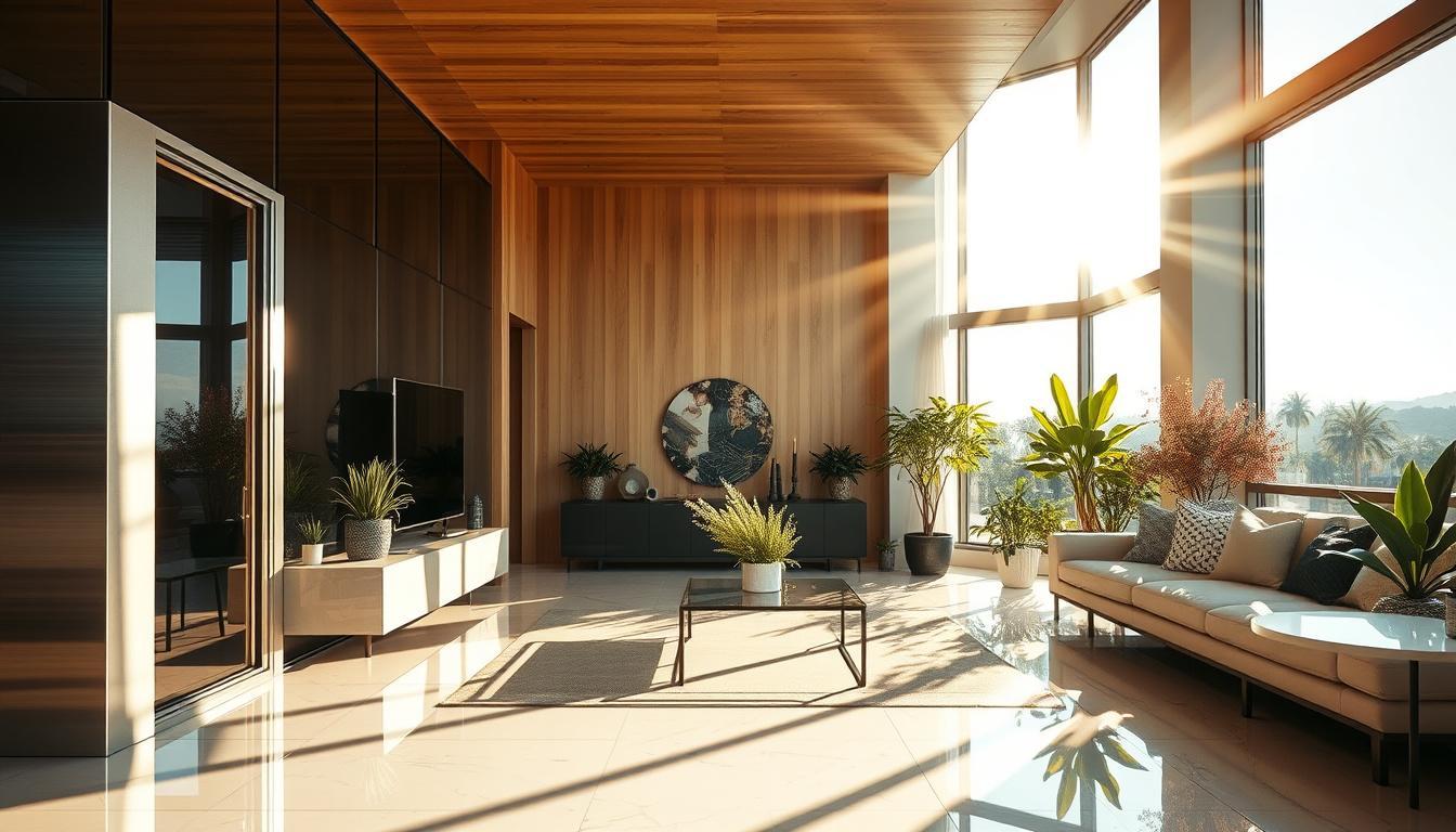 Quais materiais refletores valorizam projetos residenciais em Blumenau?
