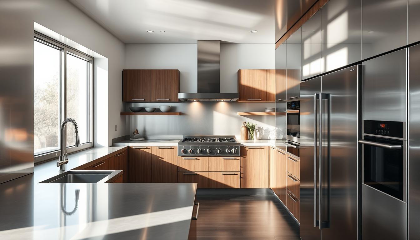 Quais são as melhores opções de aço inox para cozinhas sofisticadas?