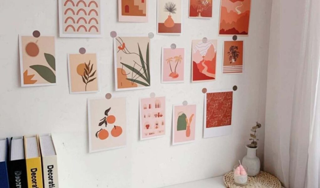 Decoração com Impressões Feitas em Casa